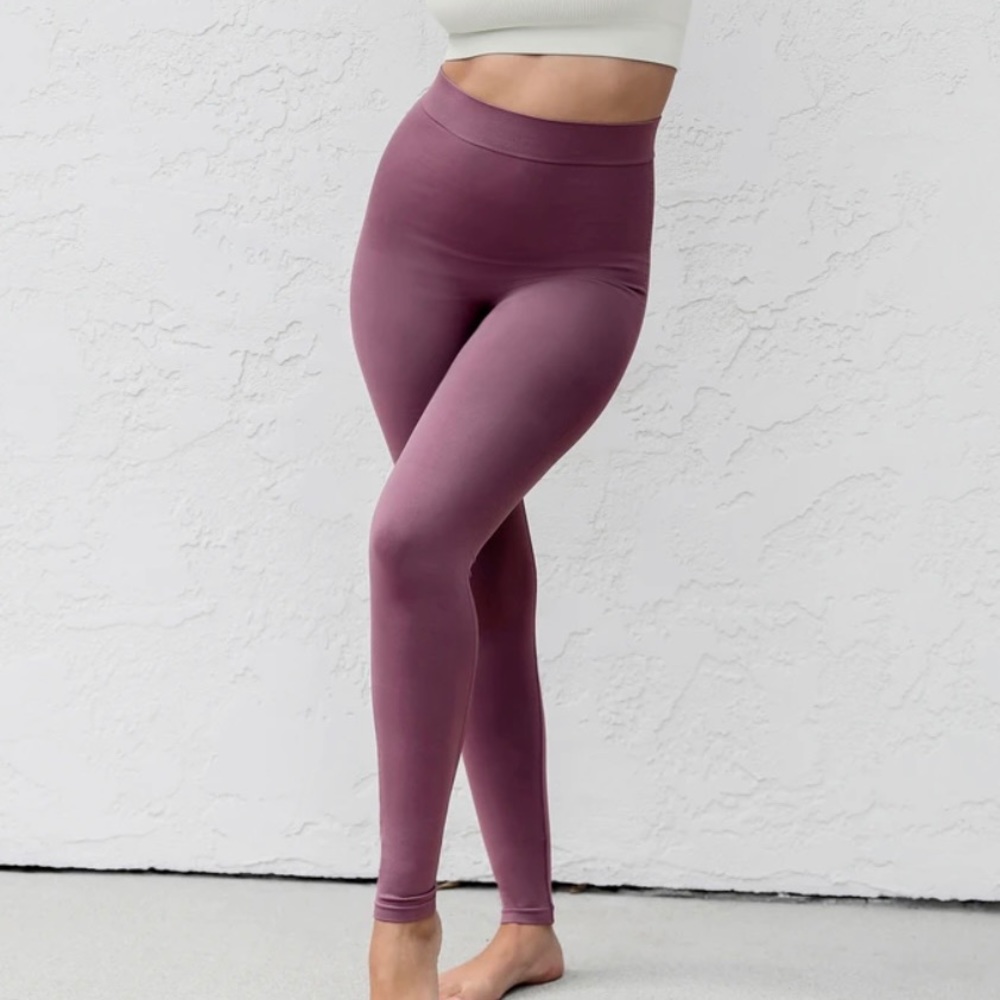 BLANQI Everyday Highwaist Postpartum + Nursing Support Leggings Soft Fawn